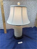 Bone China/Porcelain  Carved Bottom Lamp