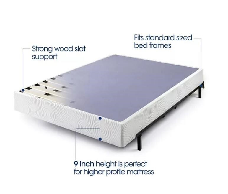 Zinus Night Therapy 9" Box Spring - Queen