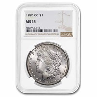 1880-CC Morgan Dollar MS-65 NGC