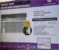 GE 12,000 BTU Window-Mounted Smart AC w. Remote