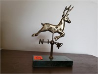 Decorative reindeer weather vane