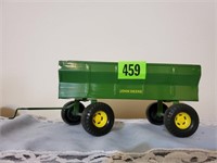 John Deere toy grain wagon