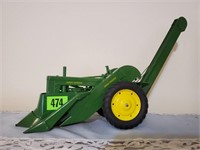 John Deere corn picker toy tractor