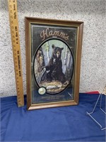 Hamm’s American Bear 1992 Black Bear Mirror