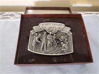 John Deere commemorative belt buckle
1837-1987