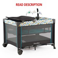 $99  Portable Crib  Playpen with Bassinet & Table