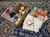Baseballs, Beckett magazines, World Series