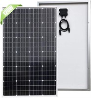 120W 21V Solar Panel Black