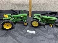 Ertl JD toy tractors 3010 & 4010