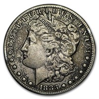 1883-CC Morgan Dollar VF