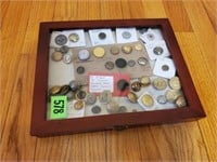 Shadow box of buttons