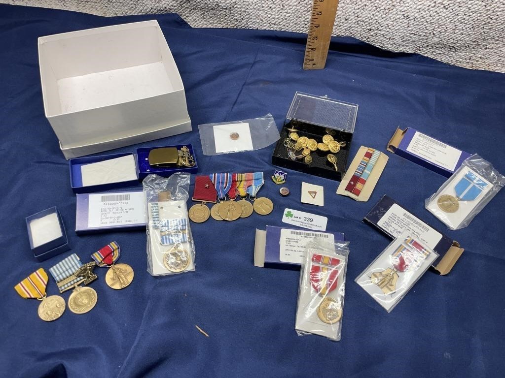 Variety of Service Medals
