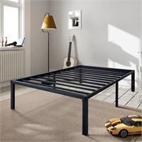 N4710  Amolife Metal Bed Frame with Storage