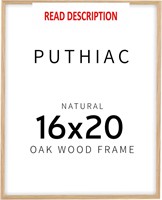 $35  16x20 Oak Frames for Wall Art  Beige - Puthia