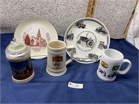 John Deere Mugs/Stein, Collector Plates