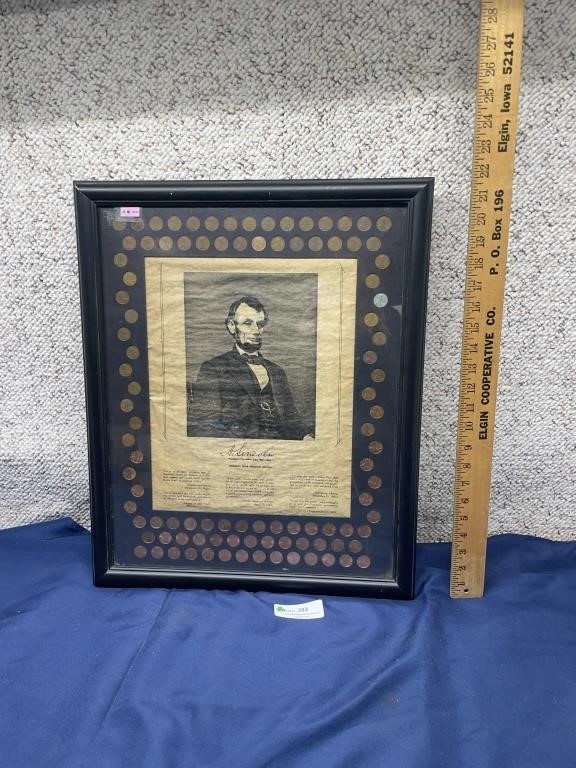 Lincoln Penny Collection Frame