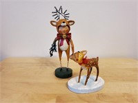 Reindeer sculptures (2)
by Lori Mitchell