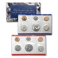 1997 United States Mint Set 10 coins