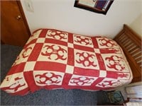 Antique quilt
hand pieced, hand quilted
88" x