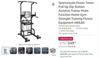 B2252 Sportsroyals Power Tower Pull Up Dip Station