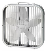 B8751  Lasko 20 Box Fan 22 H White