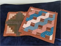 Quilted wall hangings (2)