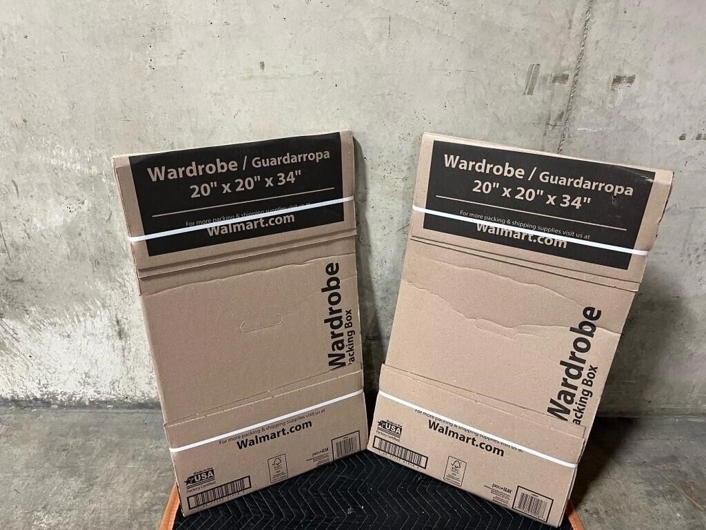 FM4525 Set of 2 Wardrobe Boxes