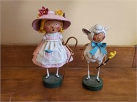 Little Bo Beep & Sheep sculptures (2)
by Lori