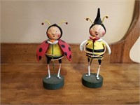 Lady Bug, Bumblebee sculptures
by Lori Mitchell