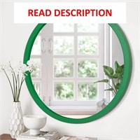 $29  16 Green Circle Wall Mirror - Bedroom  Dorm