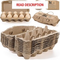 $33  30 Pack 12-Count Egg Cartons  Paper Pulp