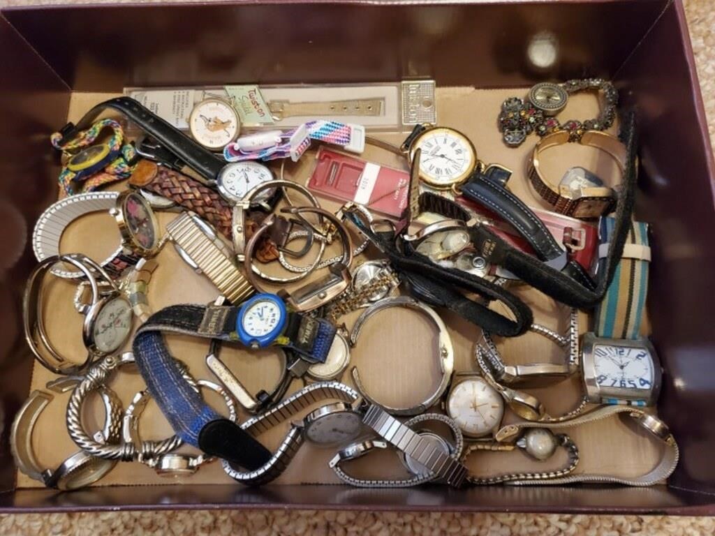 Assorted wristwatches