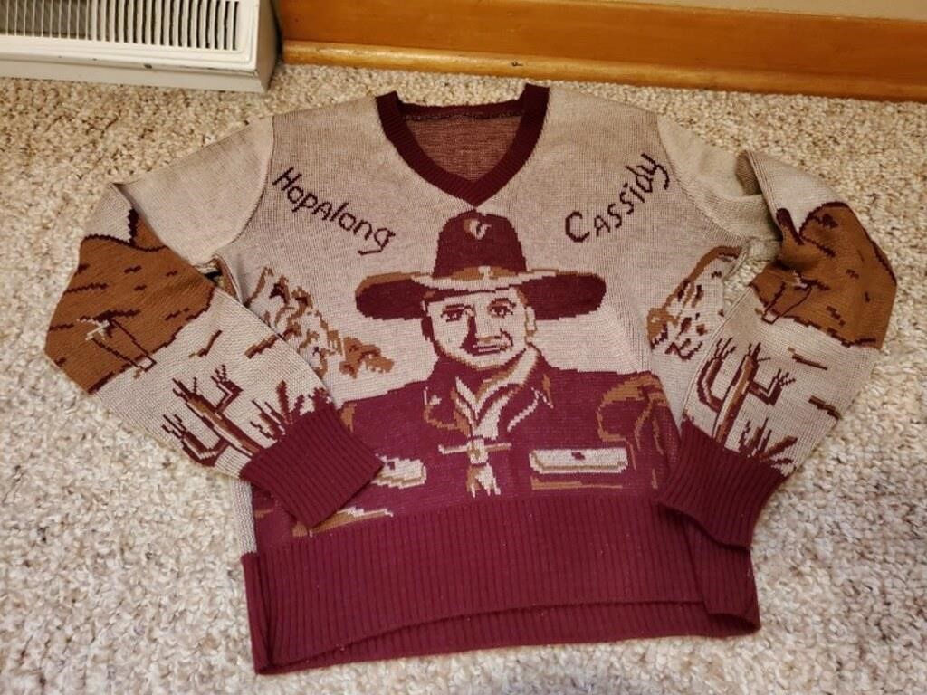 Hopalong Cassidy child sweater