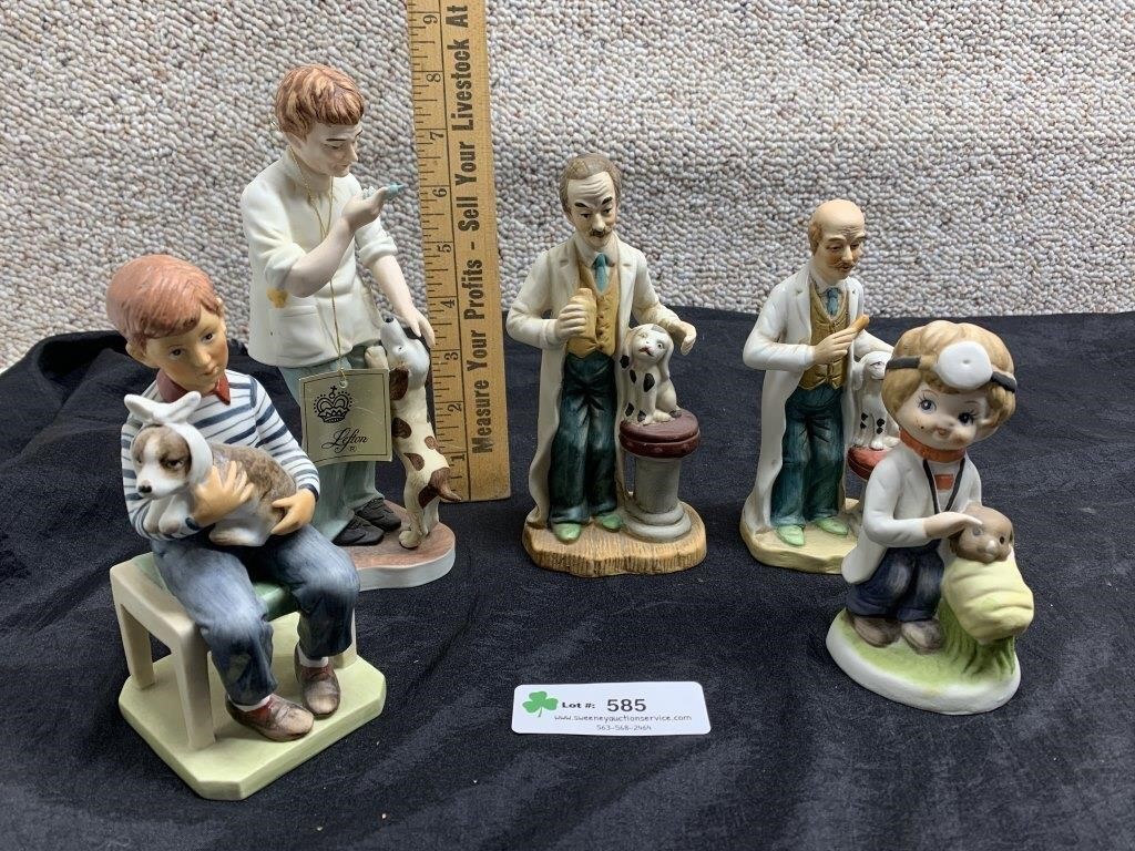 Lefton vet Figurine & others