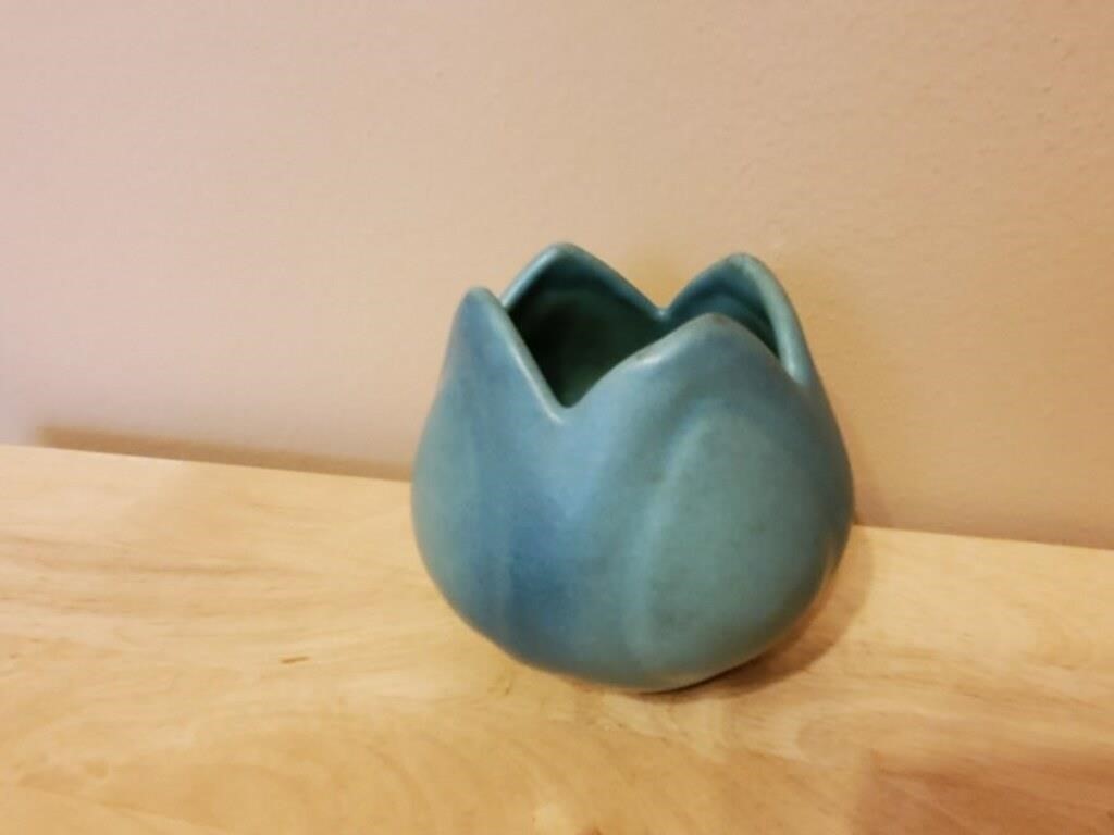 Van Briggle pottery tulip bowl