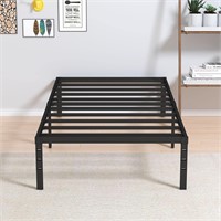 $54  14 Inch Metal Twin Bed Frame  Supports 2500lb
