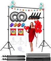 $40  SoftTime Adjustable Backdrop Stand 7x6.5ft