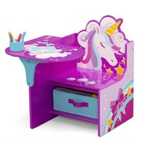 M9508  Unicorn Chair Desk with Storage Bin