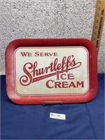Shurtleff’s Ice Cream Tray