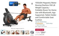 B2236 YOSUDA Magnetic/Water Rowing Machine