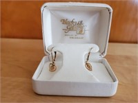 Black Hills Gold dangle earrings