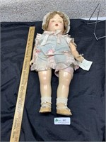Early Compo Head, arms , legs marked F Doll