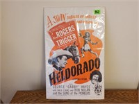Roy Rogers Heldorado advertising poster
circa