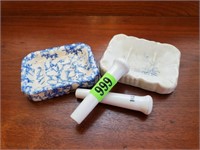 Soap dishes (2)