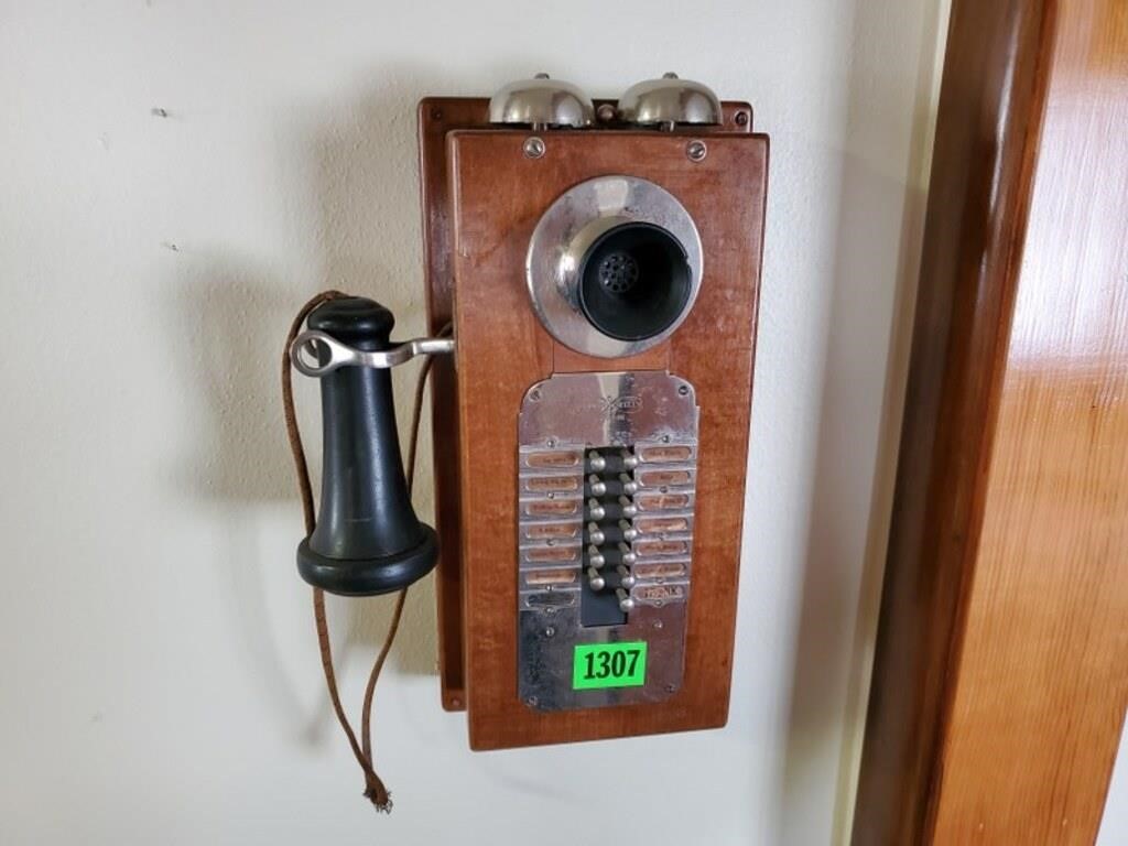 Antique boarding house telephone