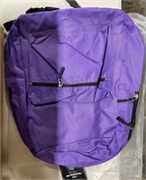 Sr1042 Winterlace Travel Gym Bag/Backpack Purple