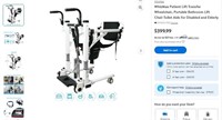 B2223 WhizMax Patient Lift Transfer Wheelchair