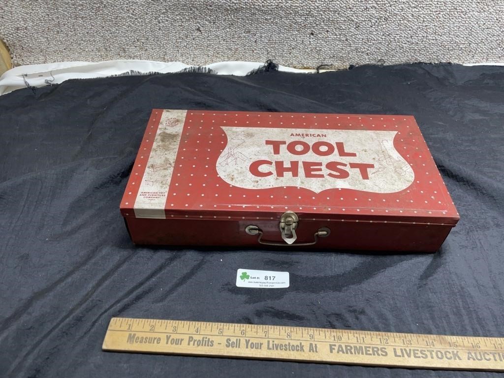 American Tool Chest Toy Tool Box