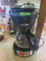 Mr. Coffee coffee maker, coffee collar