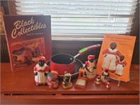 Black Collectibles books, collectibles, cooking